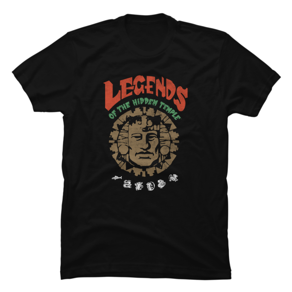 legends of hidden temple shirts